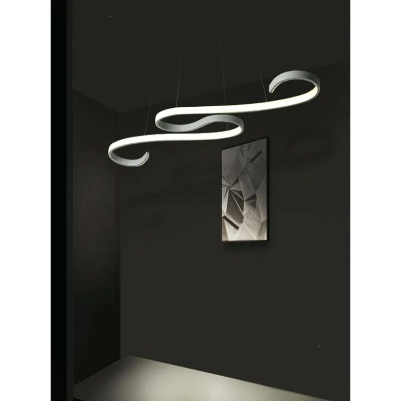 Wandering Ribbon Modern Pendant Light