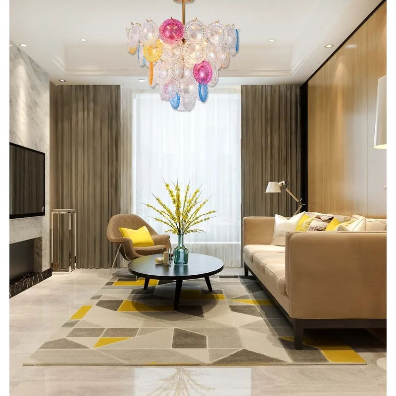 Whimsical Bloom Festival Chandelier