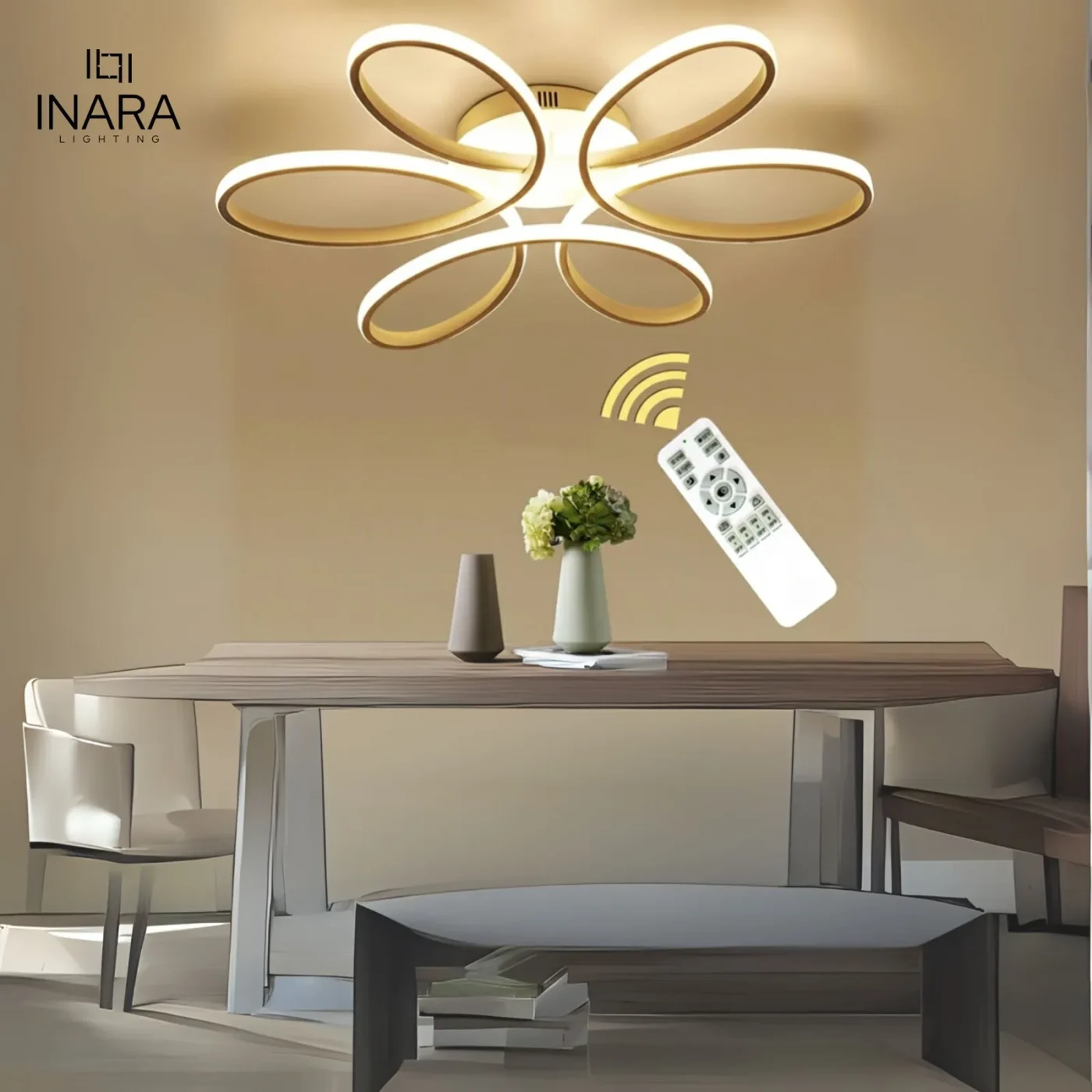 Whispering Petals Modern Ceiling Light