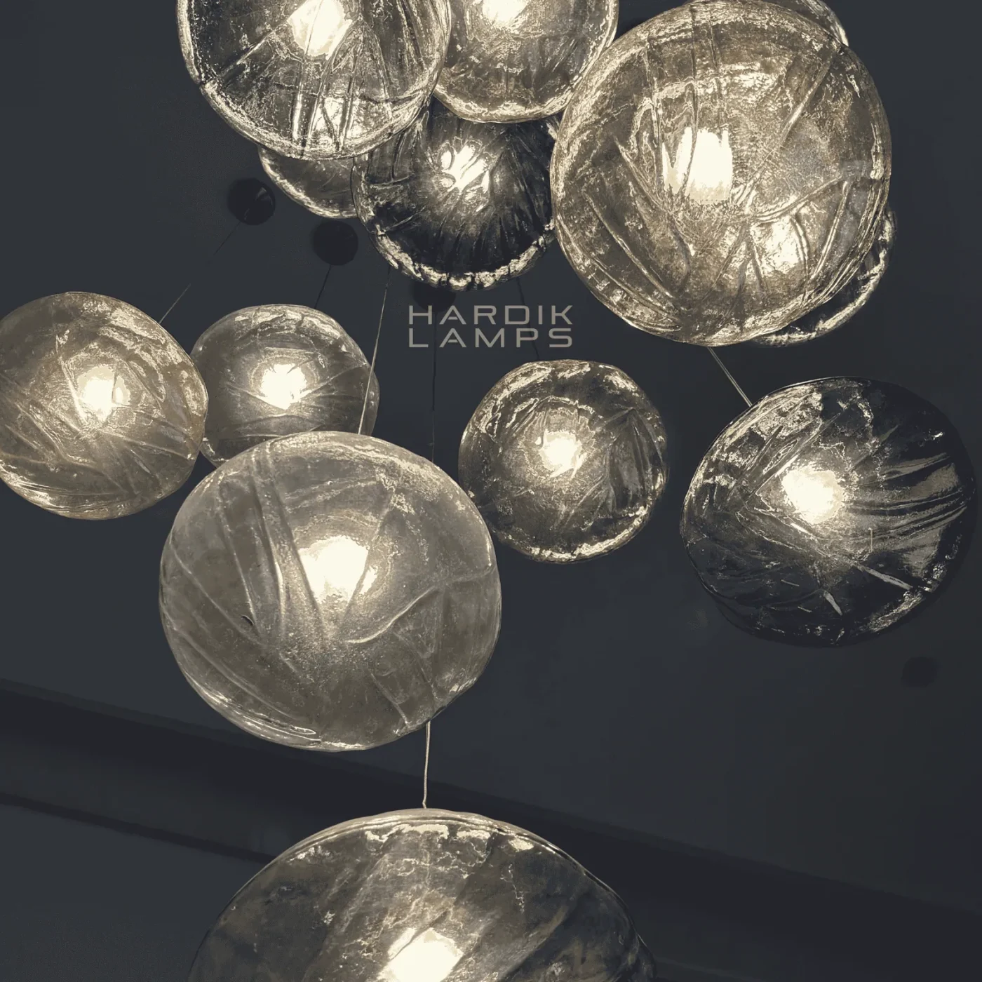 Aurora Bubble Chandelier