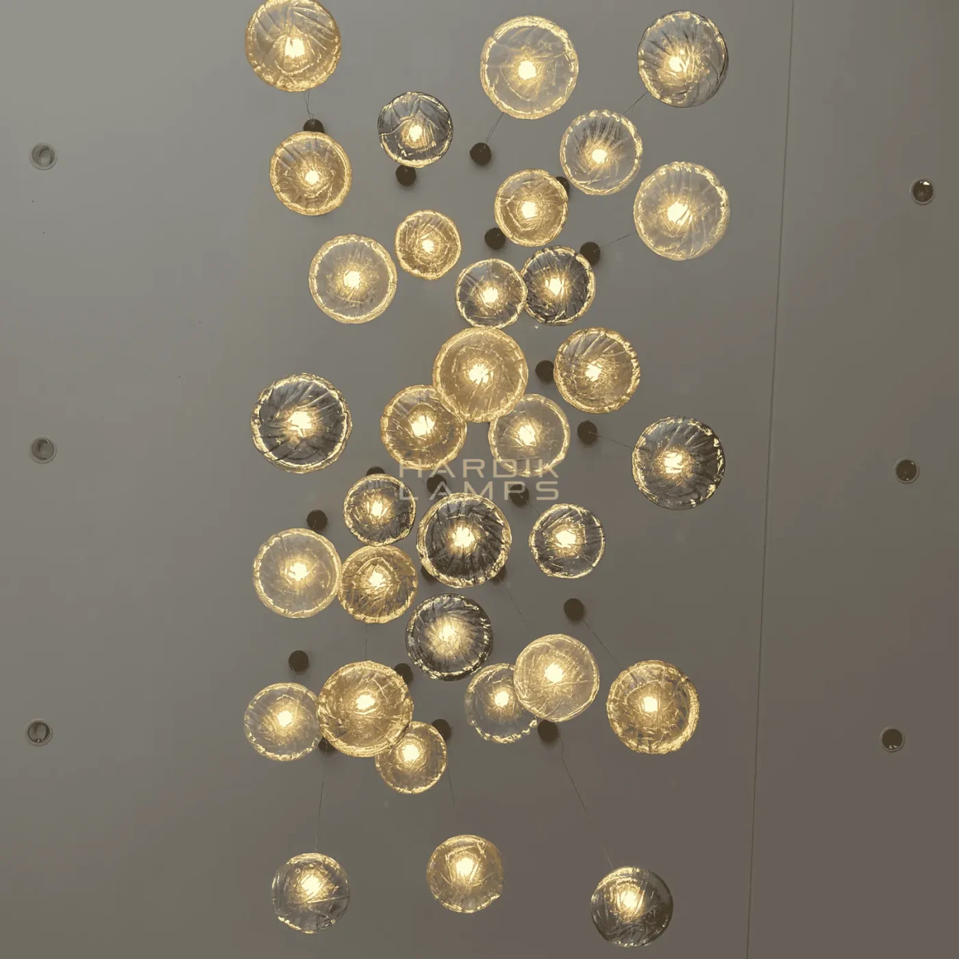Aurora Bubble Chandelier