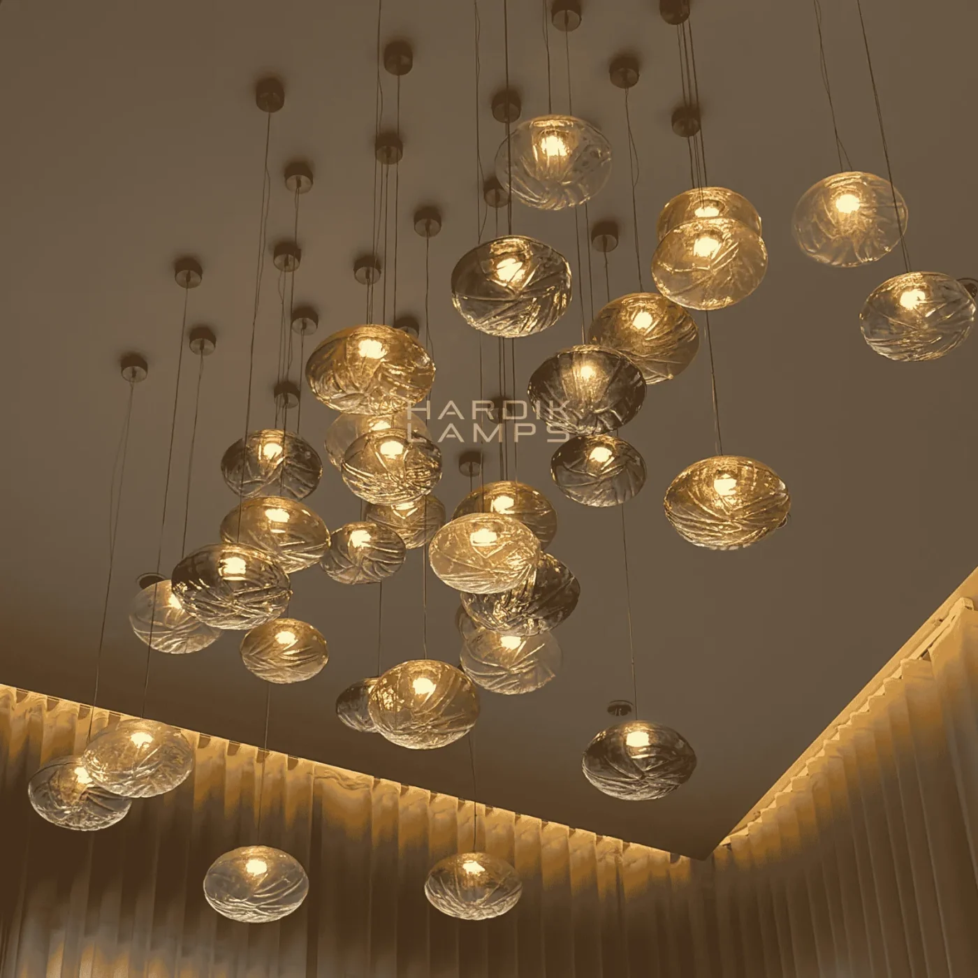Aurora Bubble Chandelier