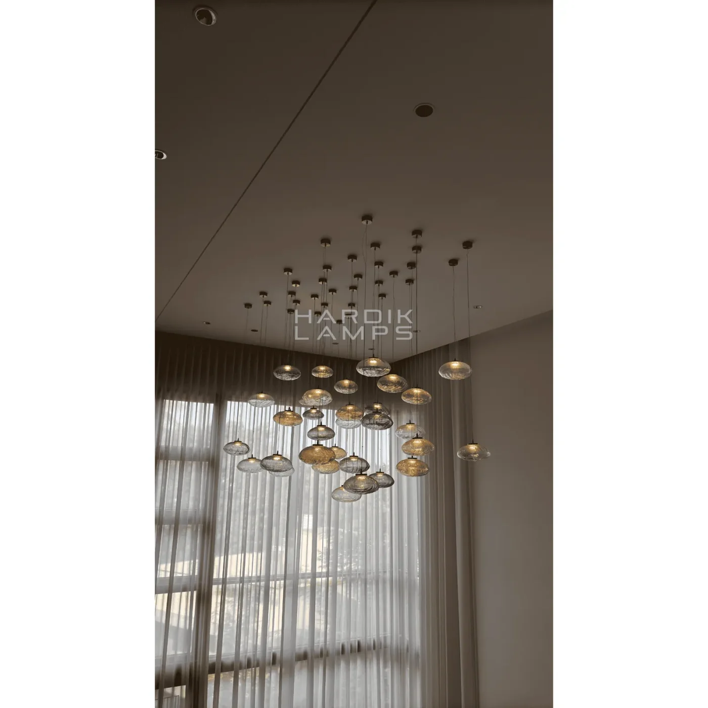 Aurora Bubble Chandelier