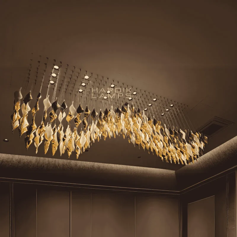 Flamefall Elegance Chandelier