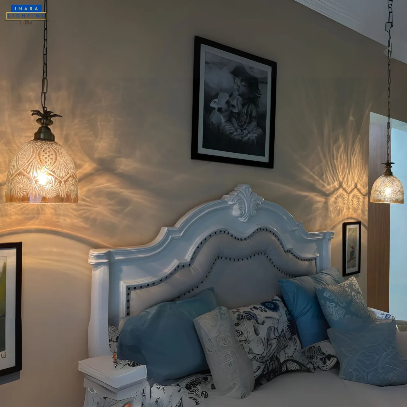 Artisan Cut Glass Pendant Light