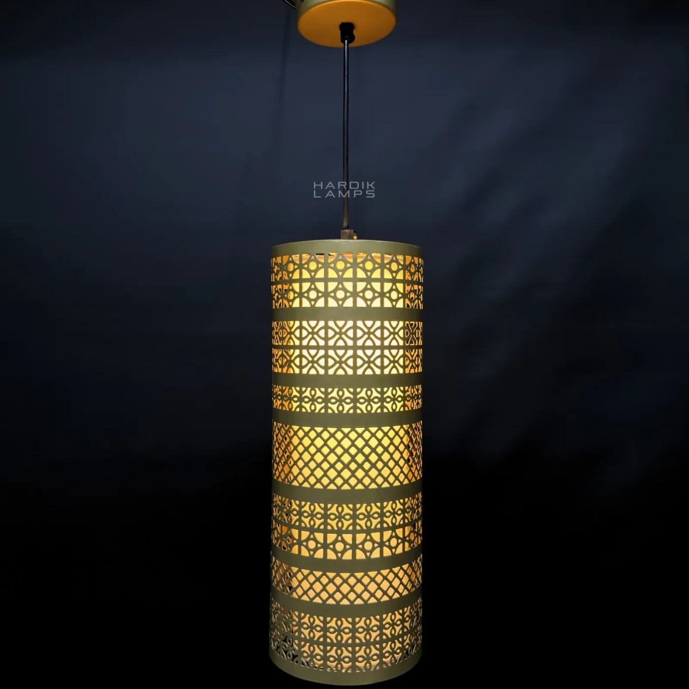 Filigree Cylinder Pendant Light