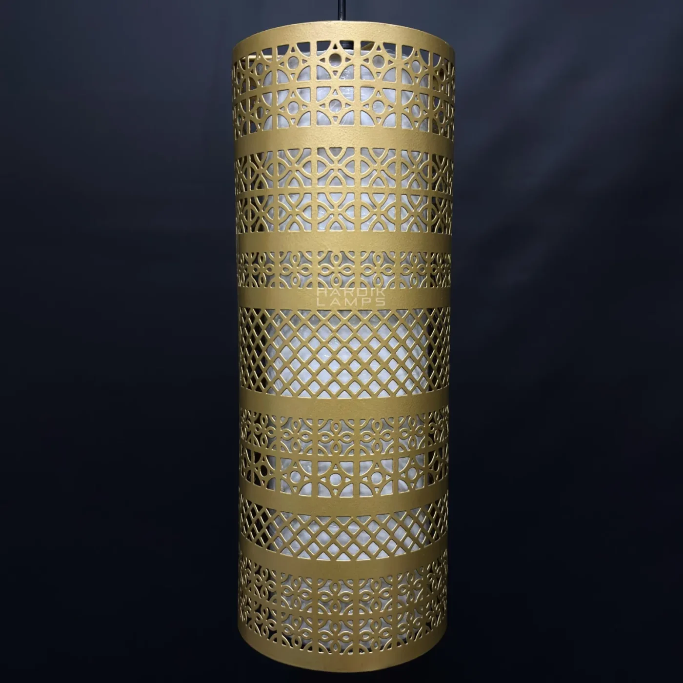 Filigree Cylinder Pendant Light