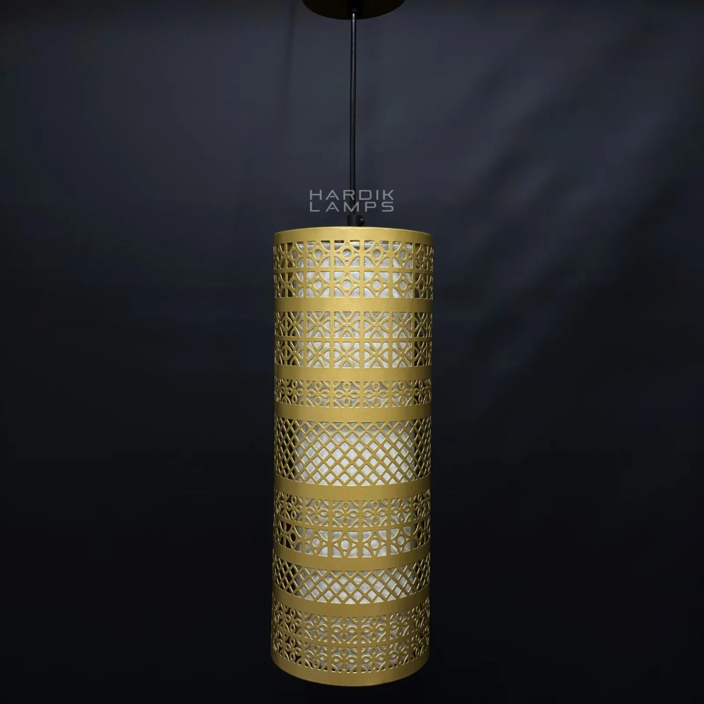 Filigree Cylinder Pendant Light