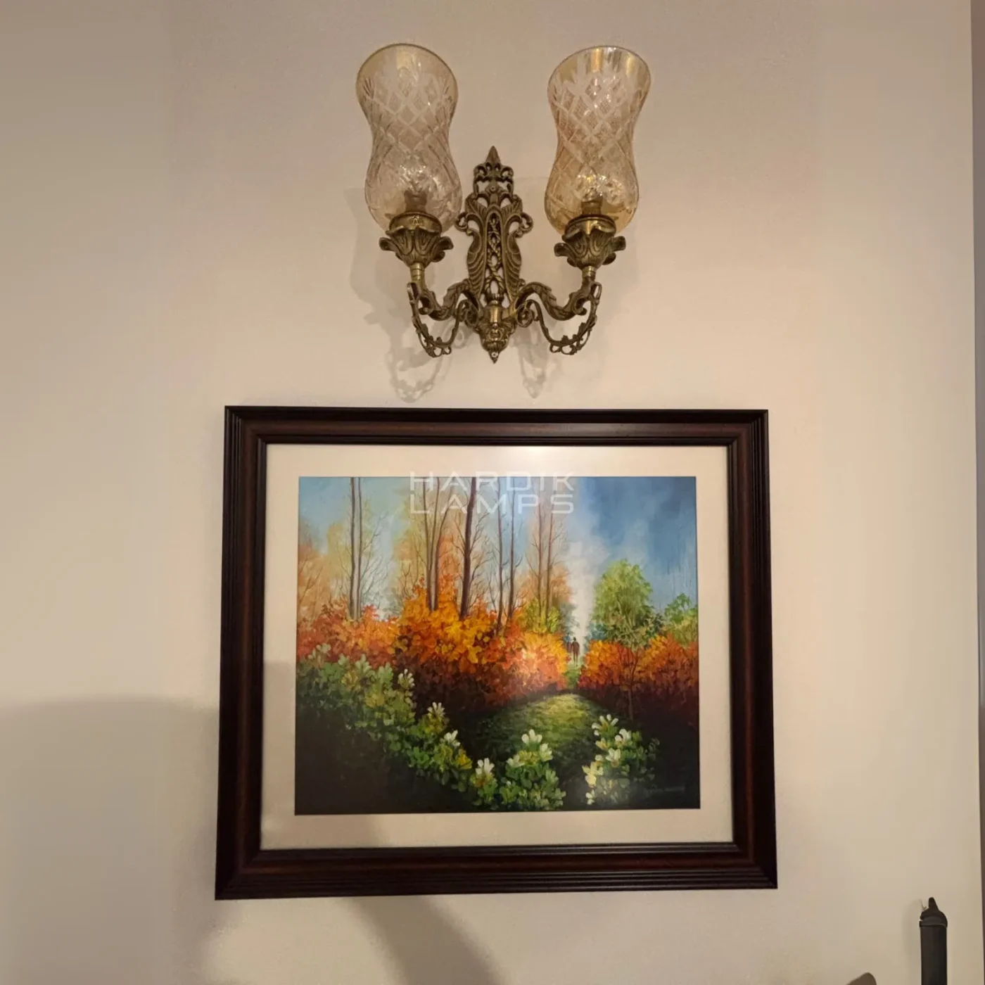 Heirloom Glass Wall Light