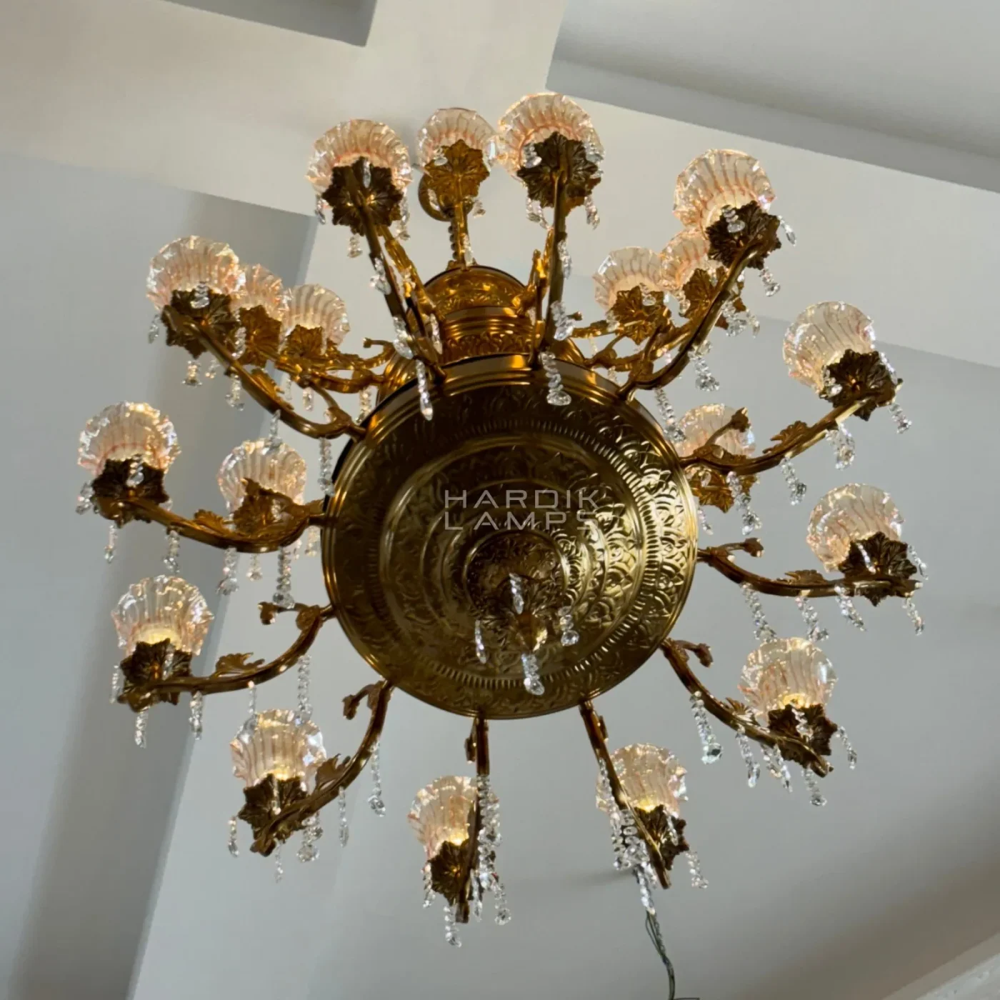 Ornate Dual Tier Chandelier