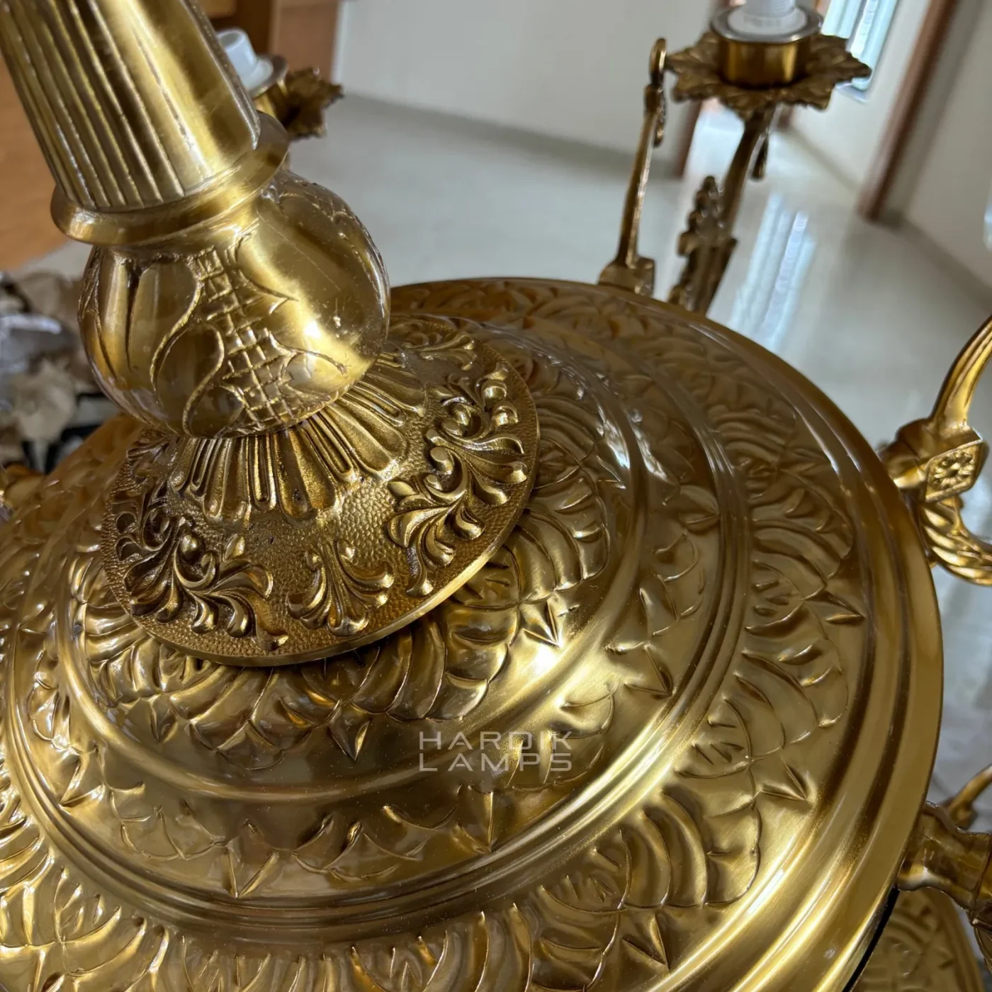 Ornate Dual Tier Chandelier