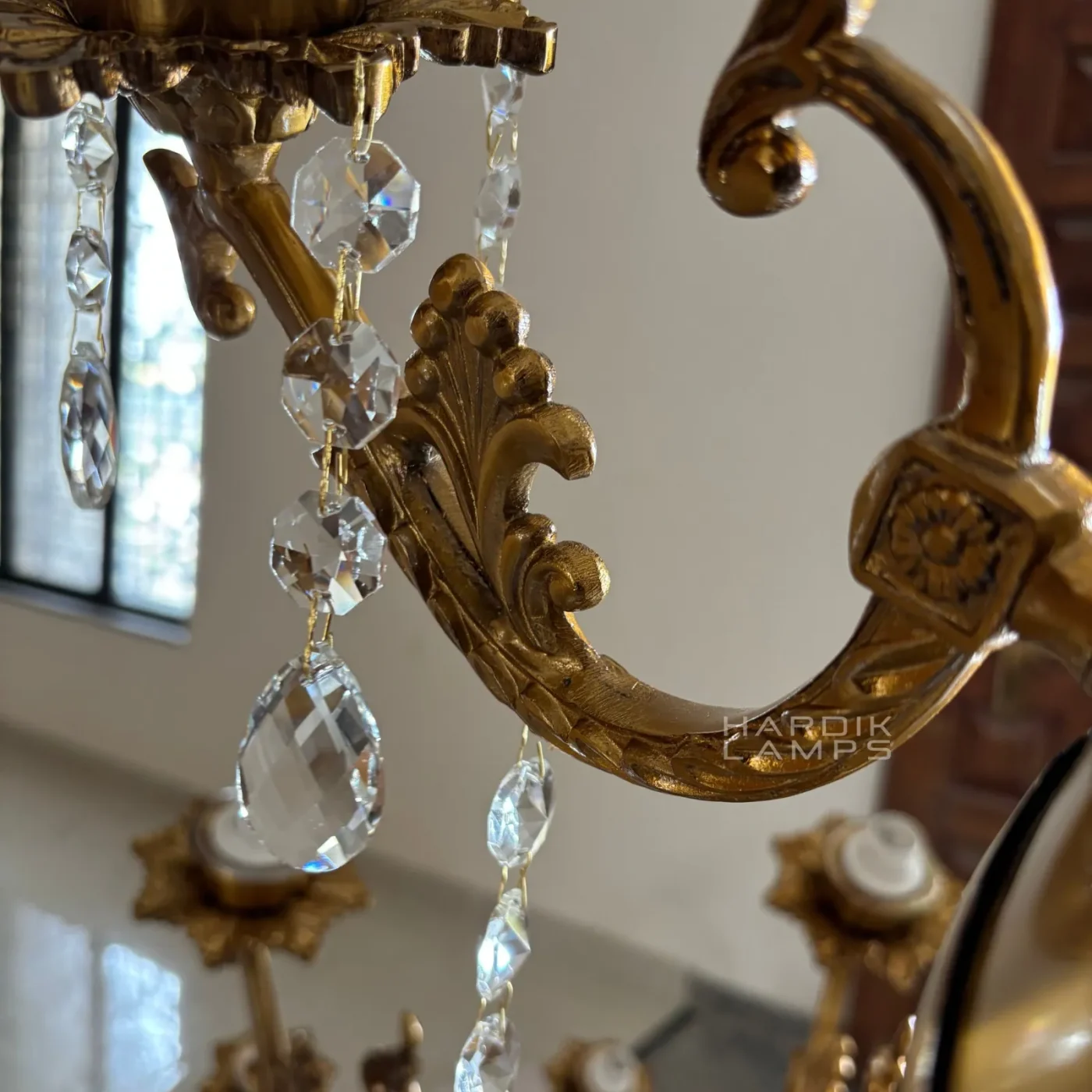 Ornate Dual Tier Chandelier