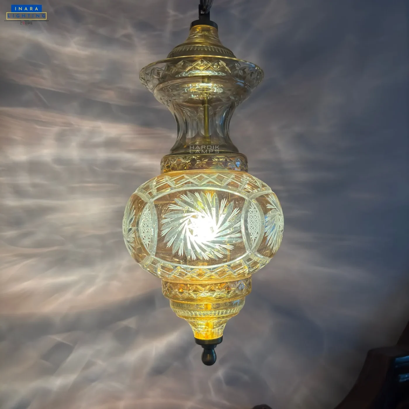 Amber Haze Pendant Light