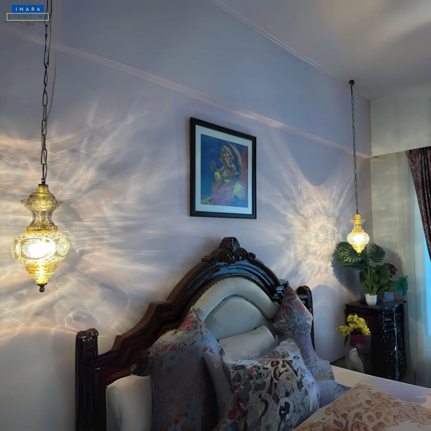 Amber Haze Pendant Light