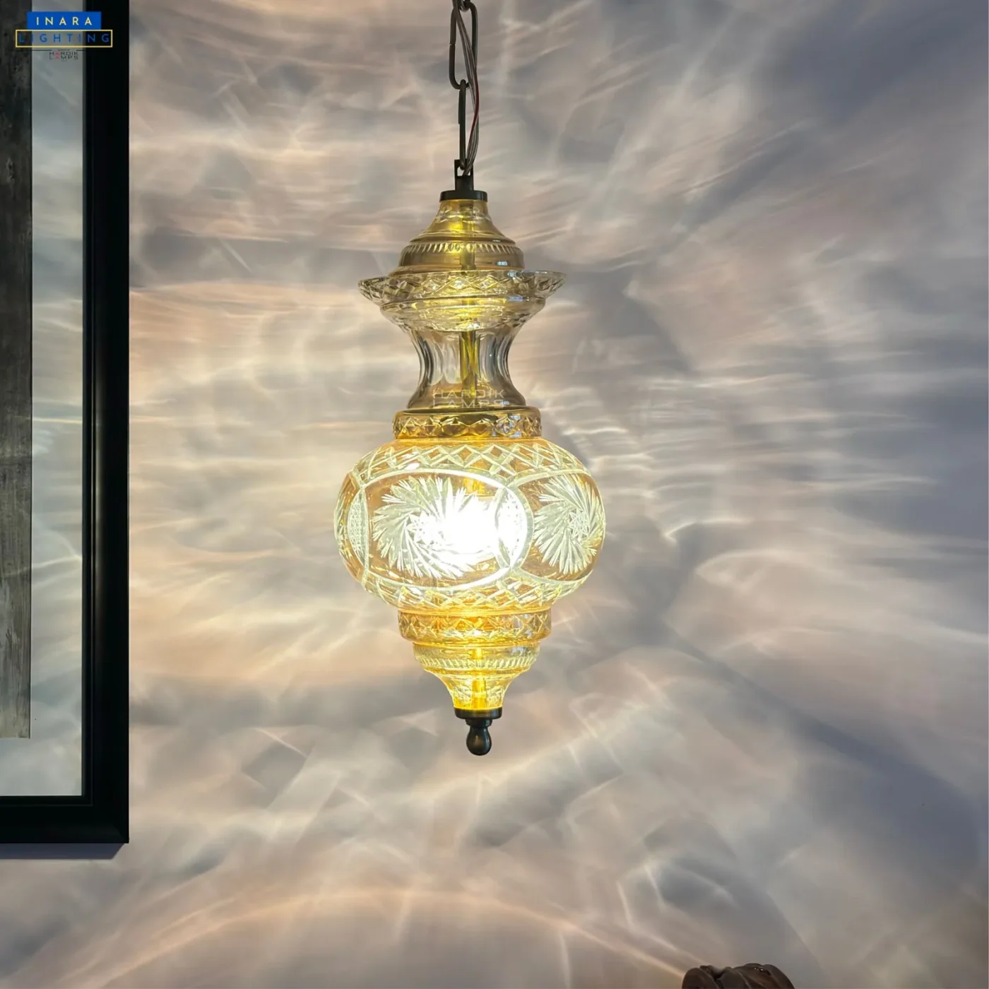 Amber Haze Pendant Light
