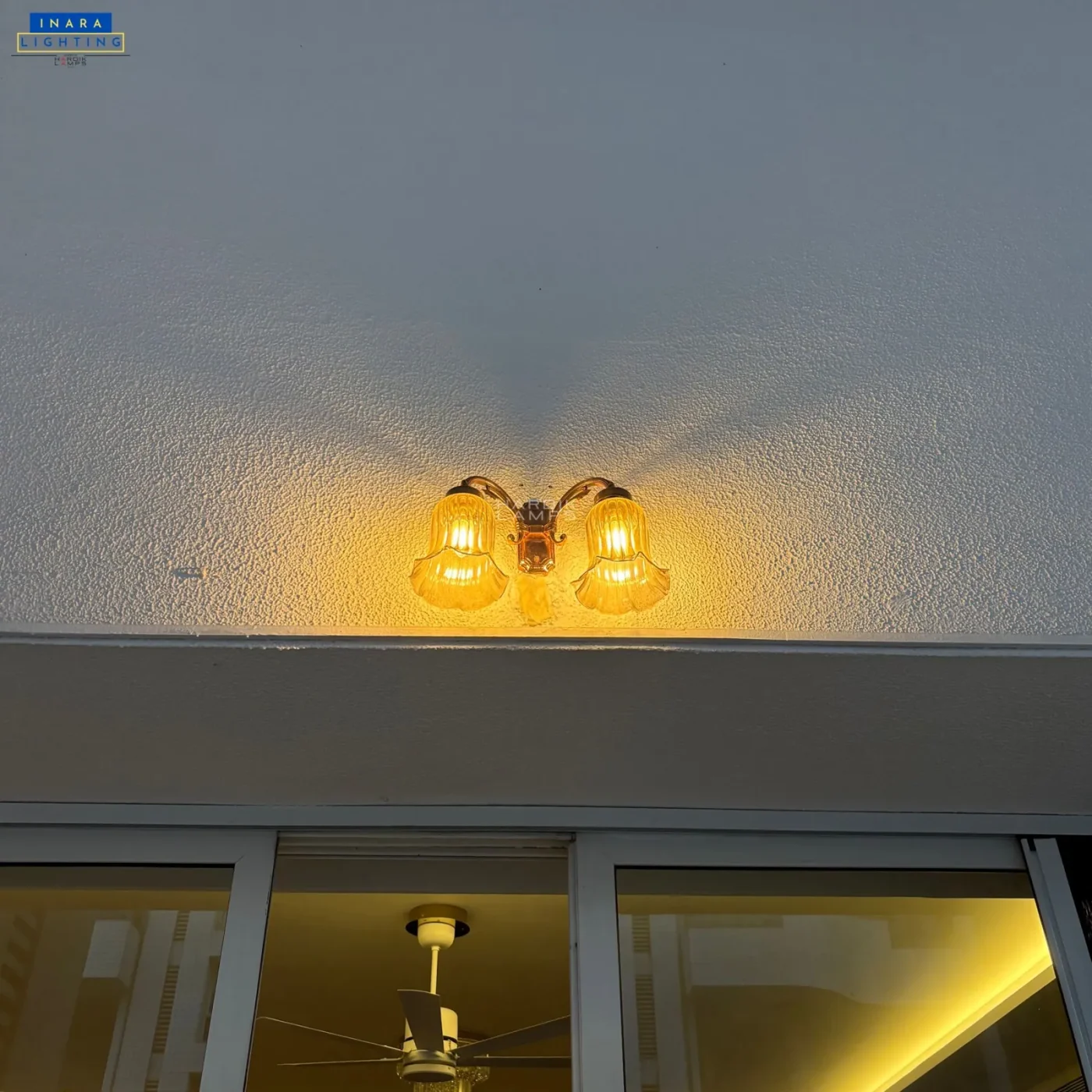 Honeyed Whisper Wall Light