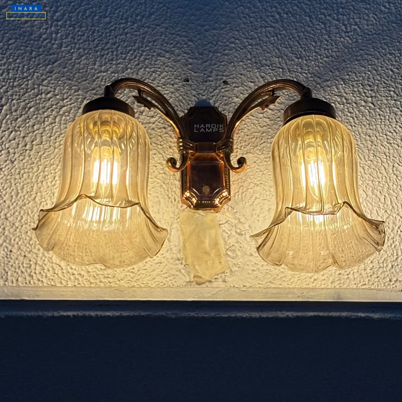 Honeyed Whisper Wall Light