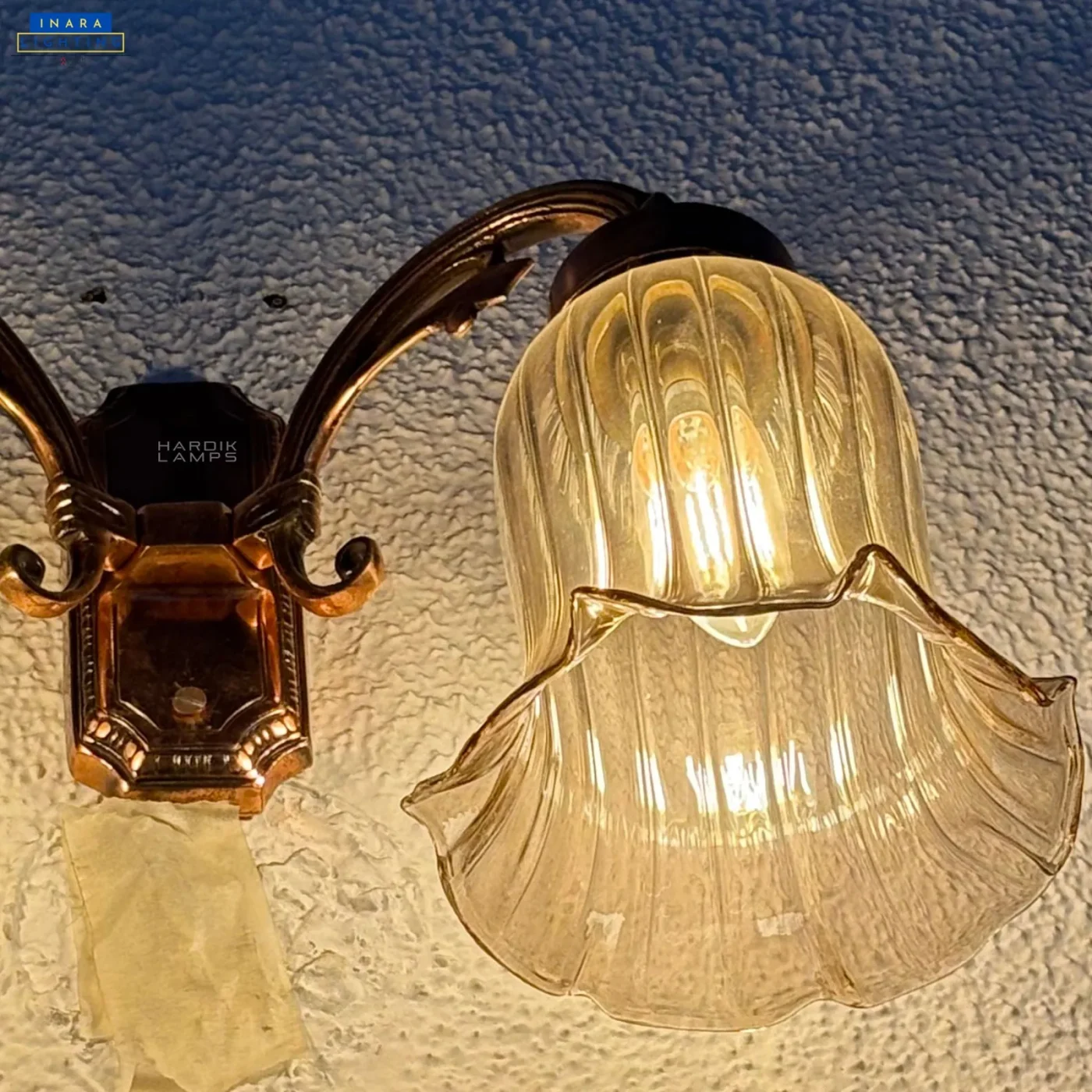 Honeyed Whisper Wall Light