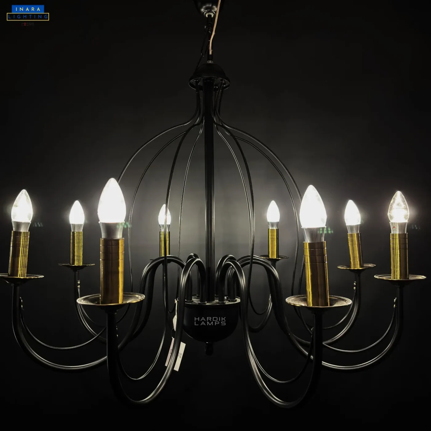 Noir Ember Chandelier