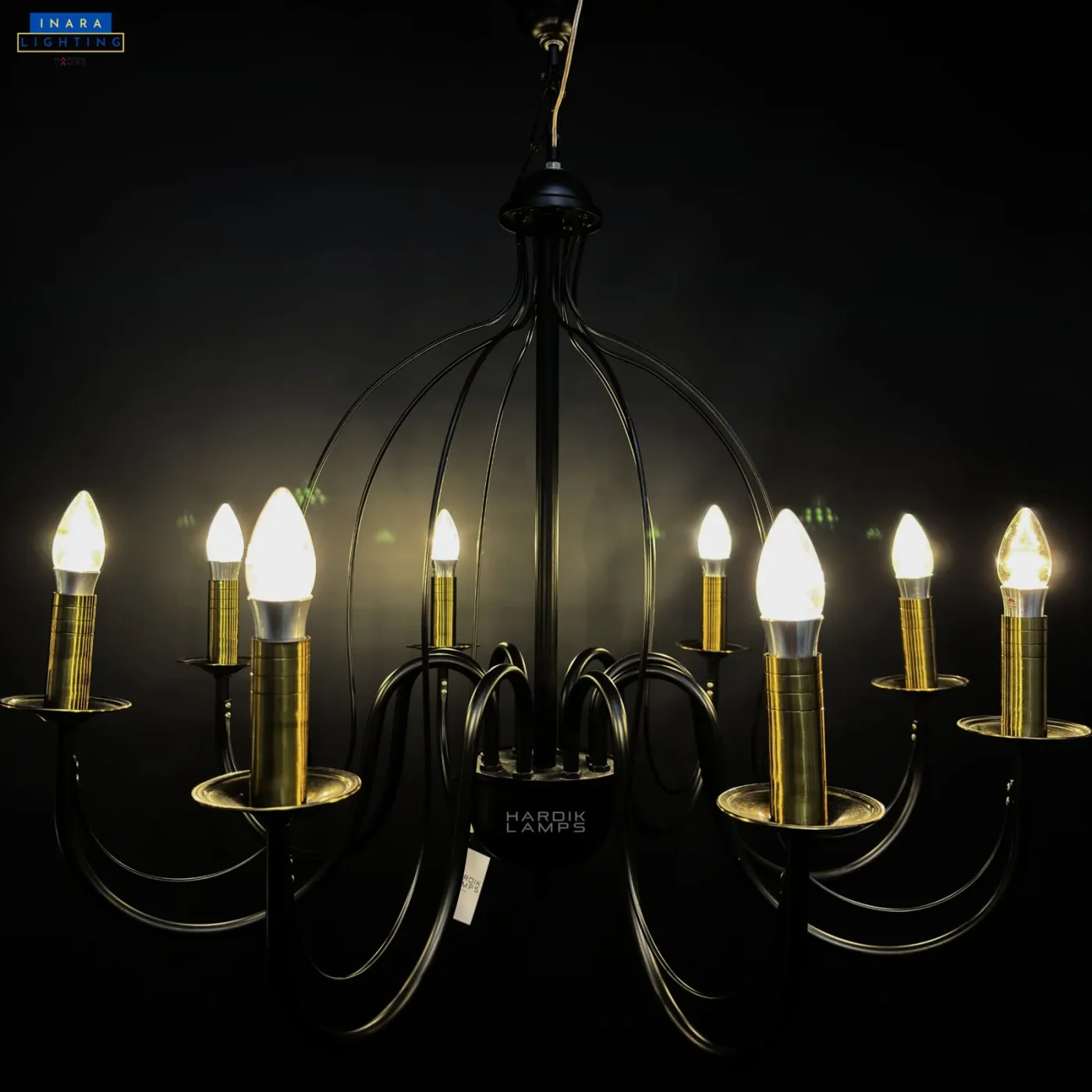 Noir Ember Chandelier