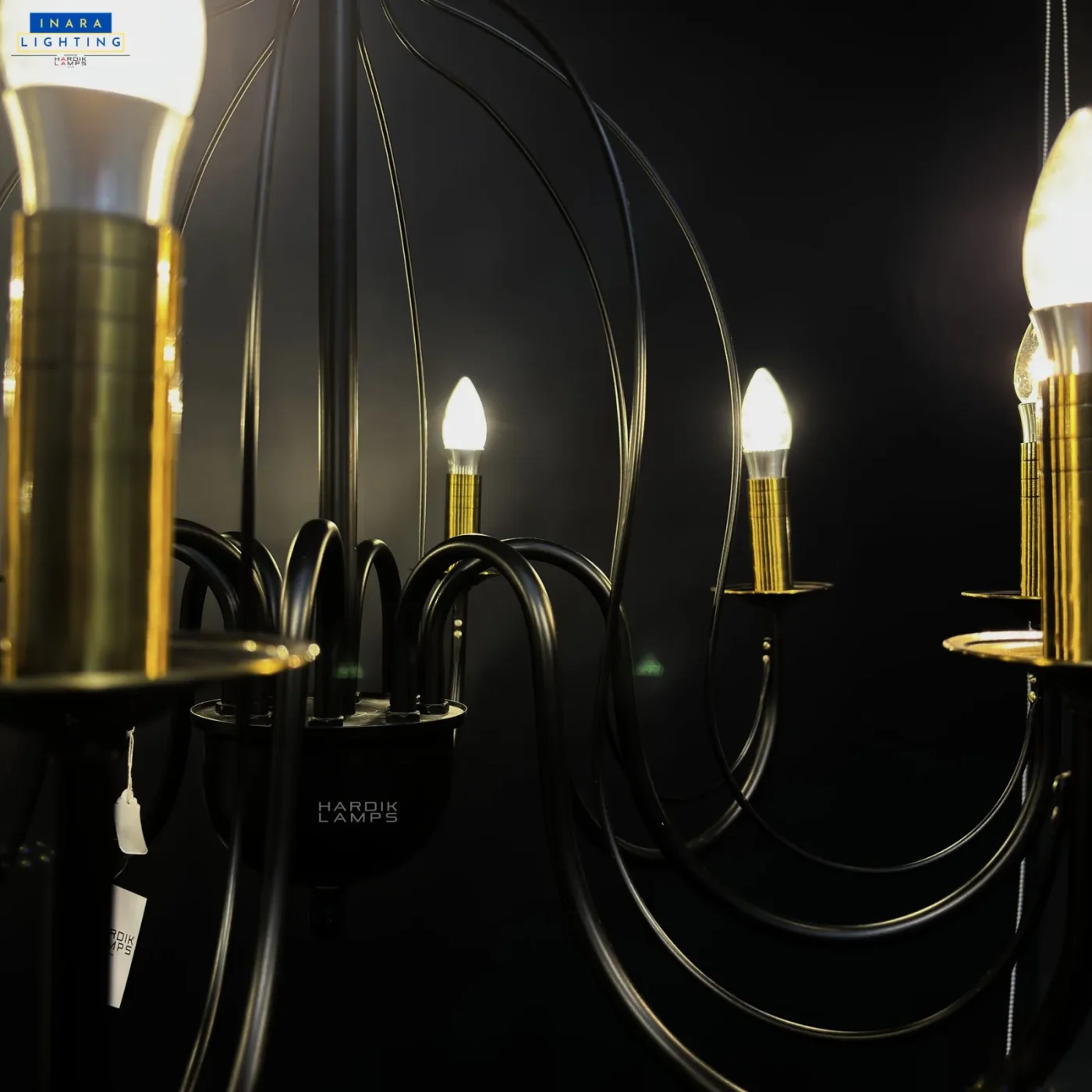 Noir Ember Chandelier