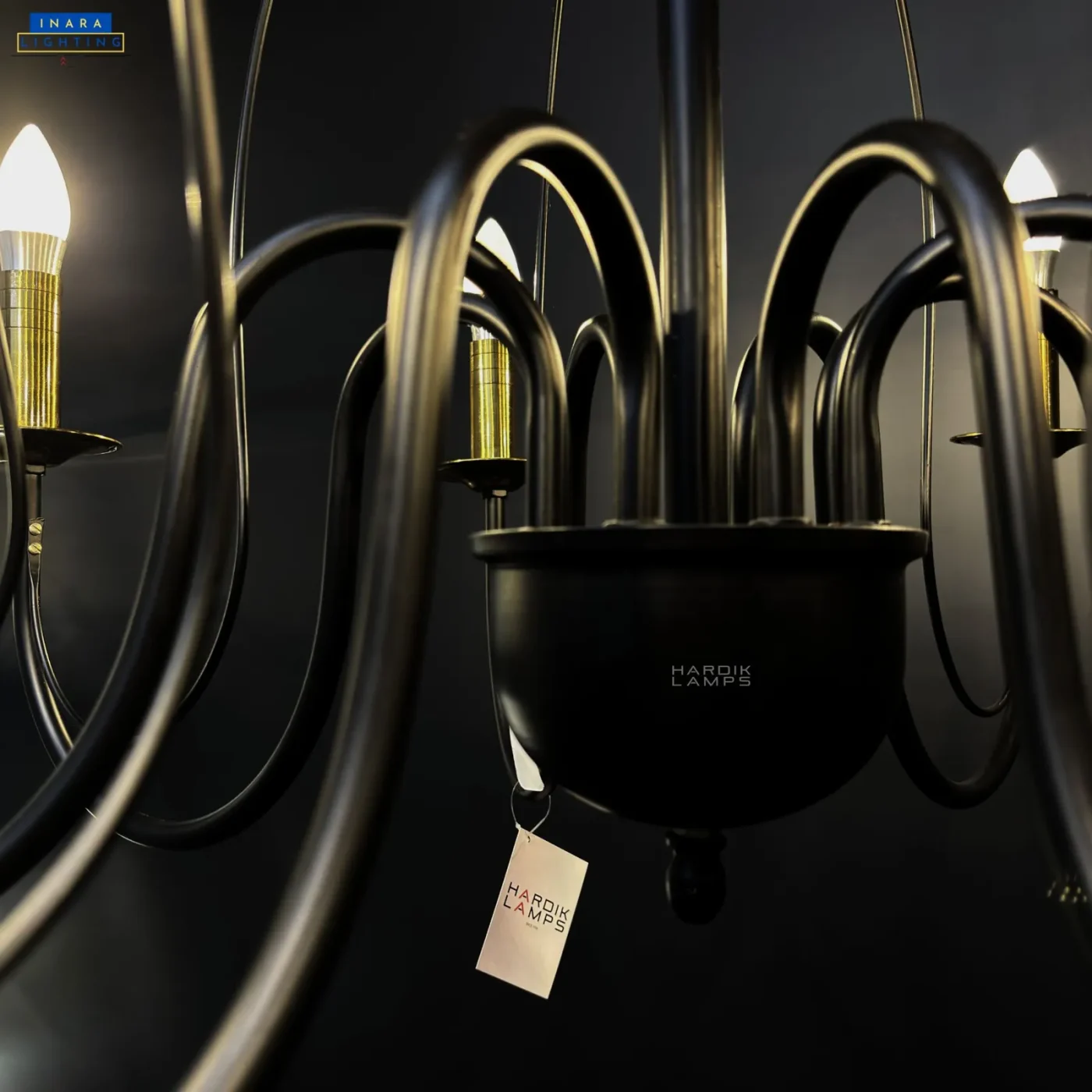 Noir Ember Chandelier
