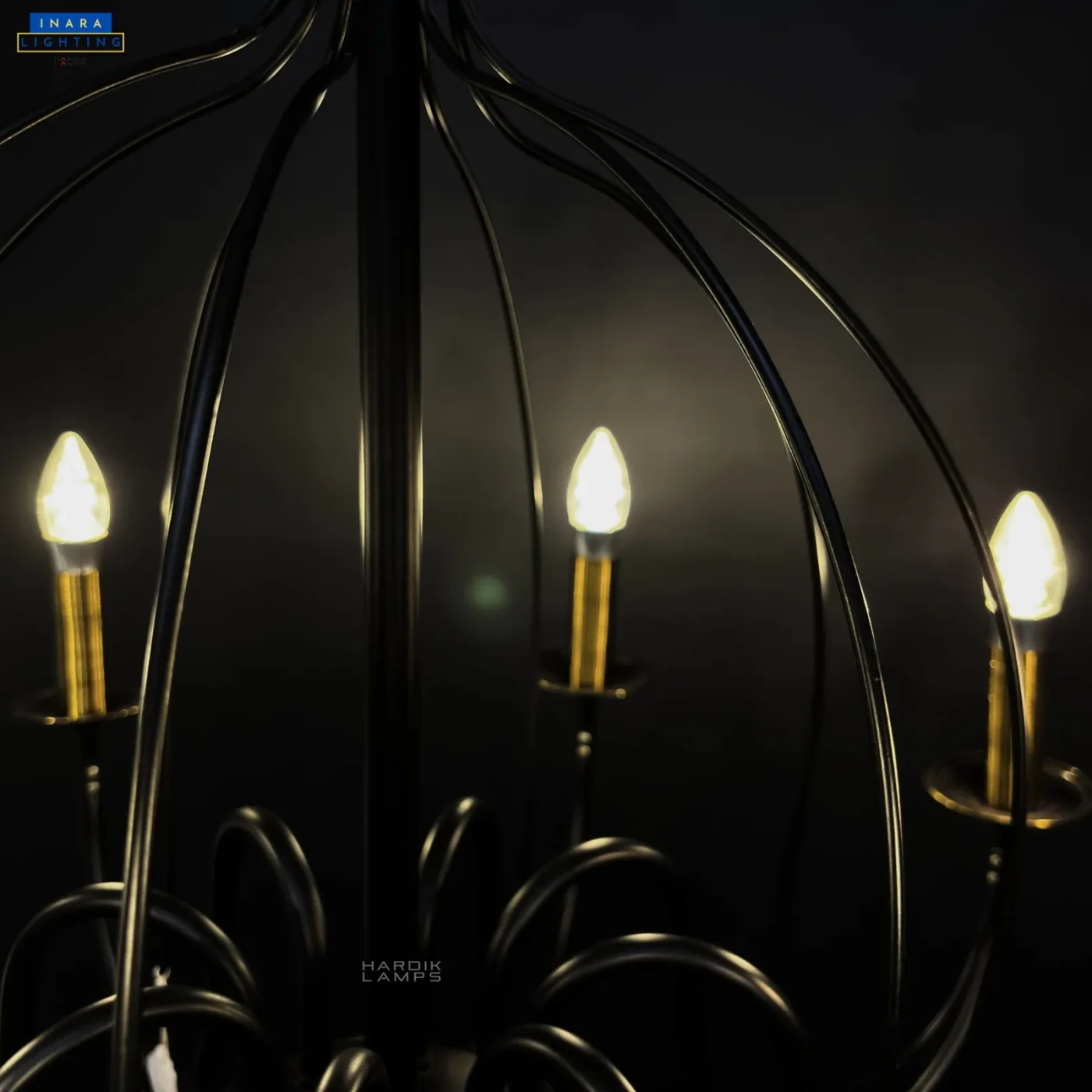 Noir Ember Chandelier