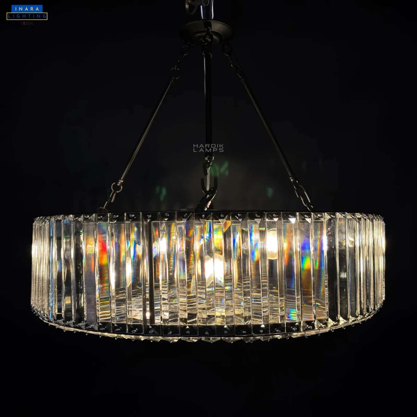 Prism Halo Chandelier