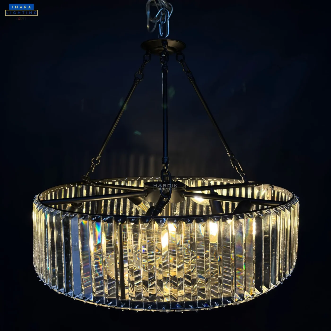 Prism Halo Chandelier
