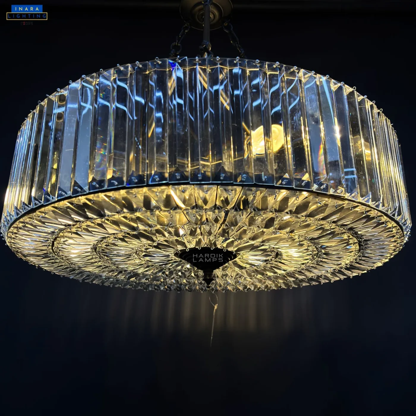 Prism Halo Chandelier