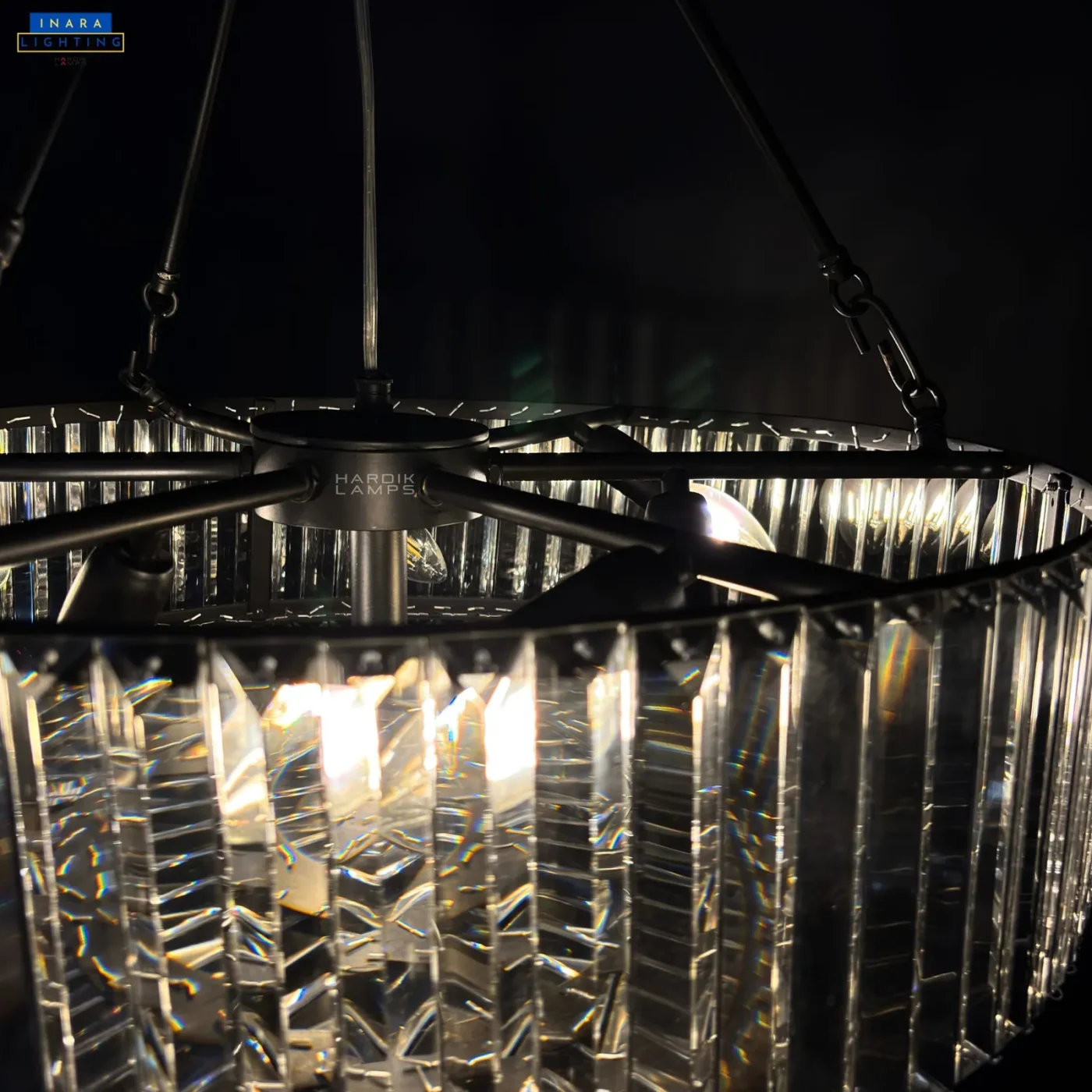 Prism Halo Chandelier