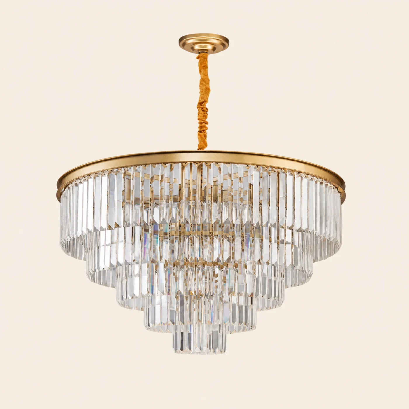 Empire Tiered Crystal Chandelier
