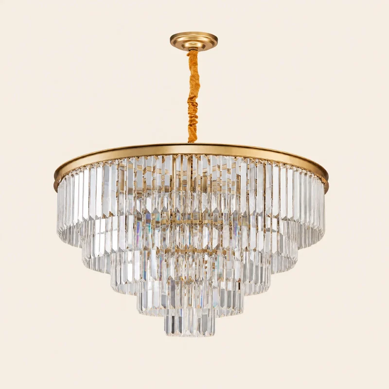 Empire Tiered Crystal Chandelier