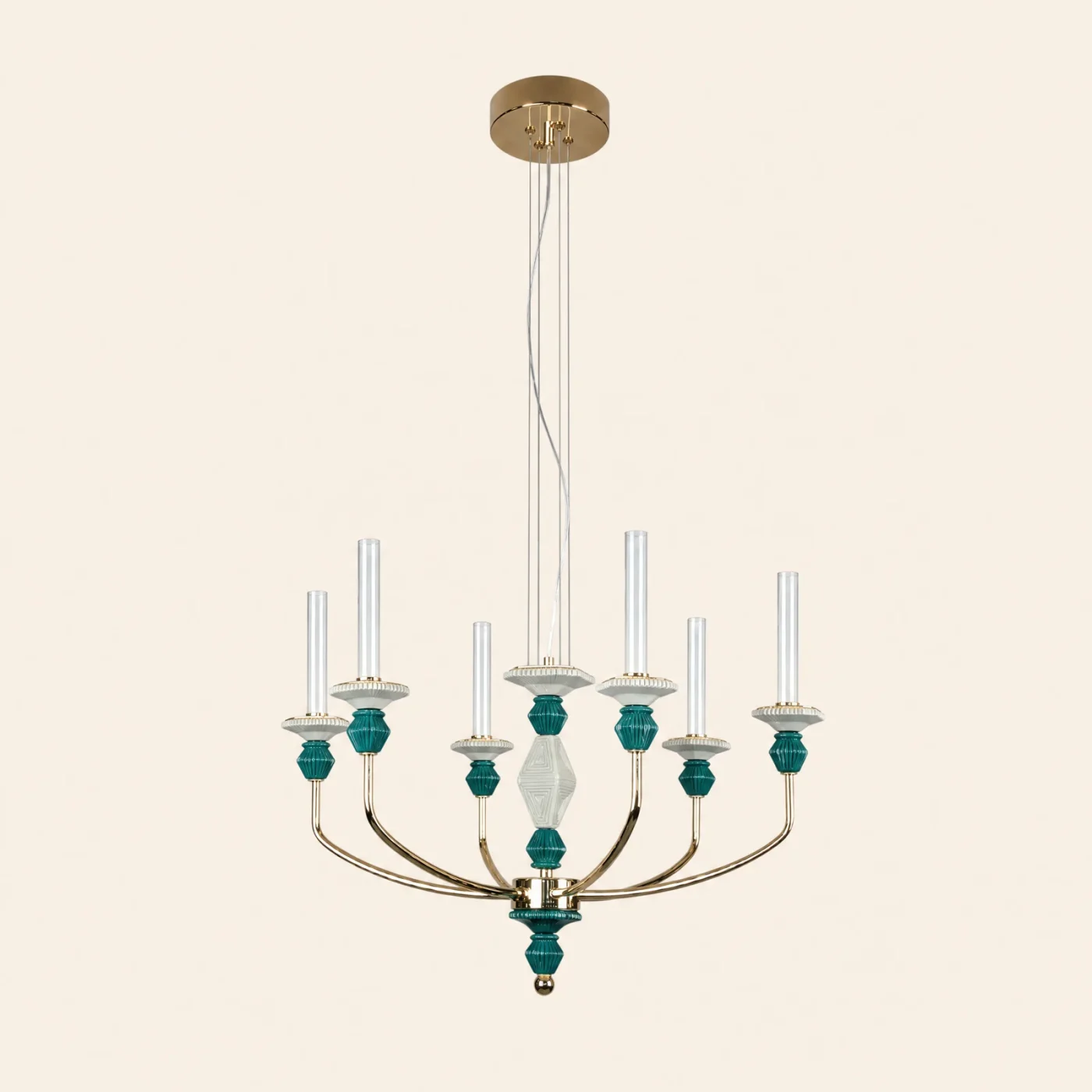 Jade Ceramic Chandelier