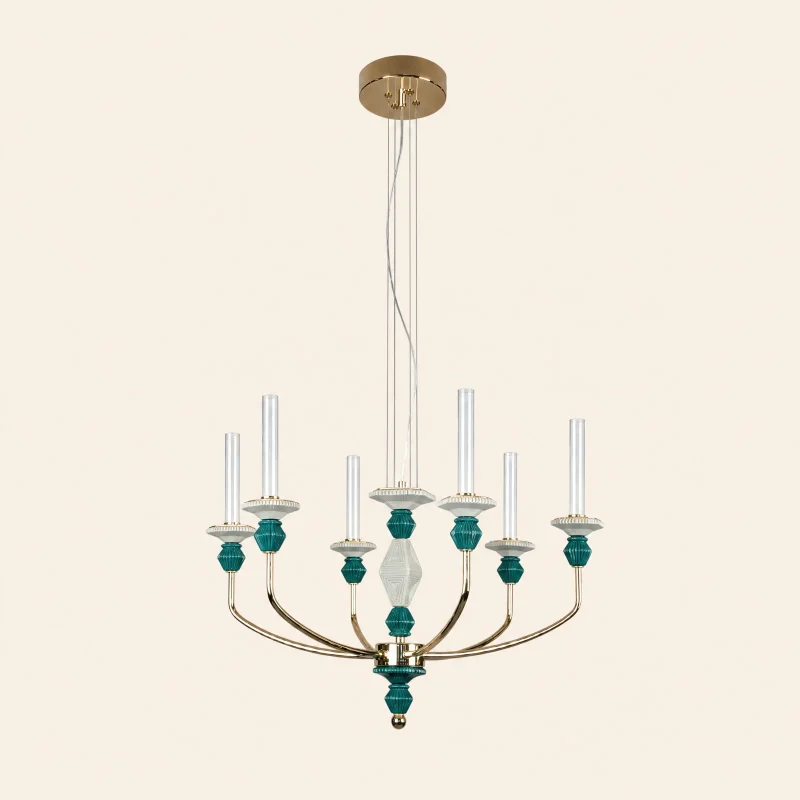 Jade Ceramic Chandelier
