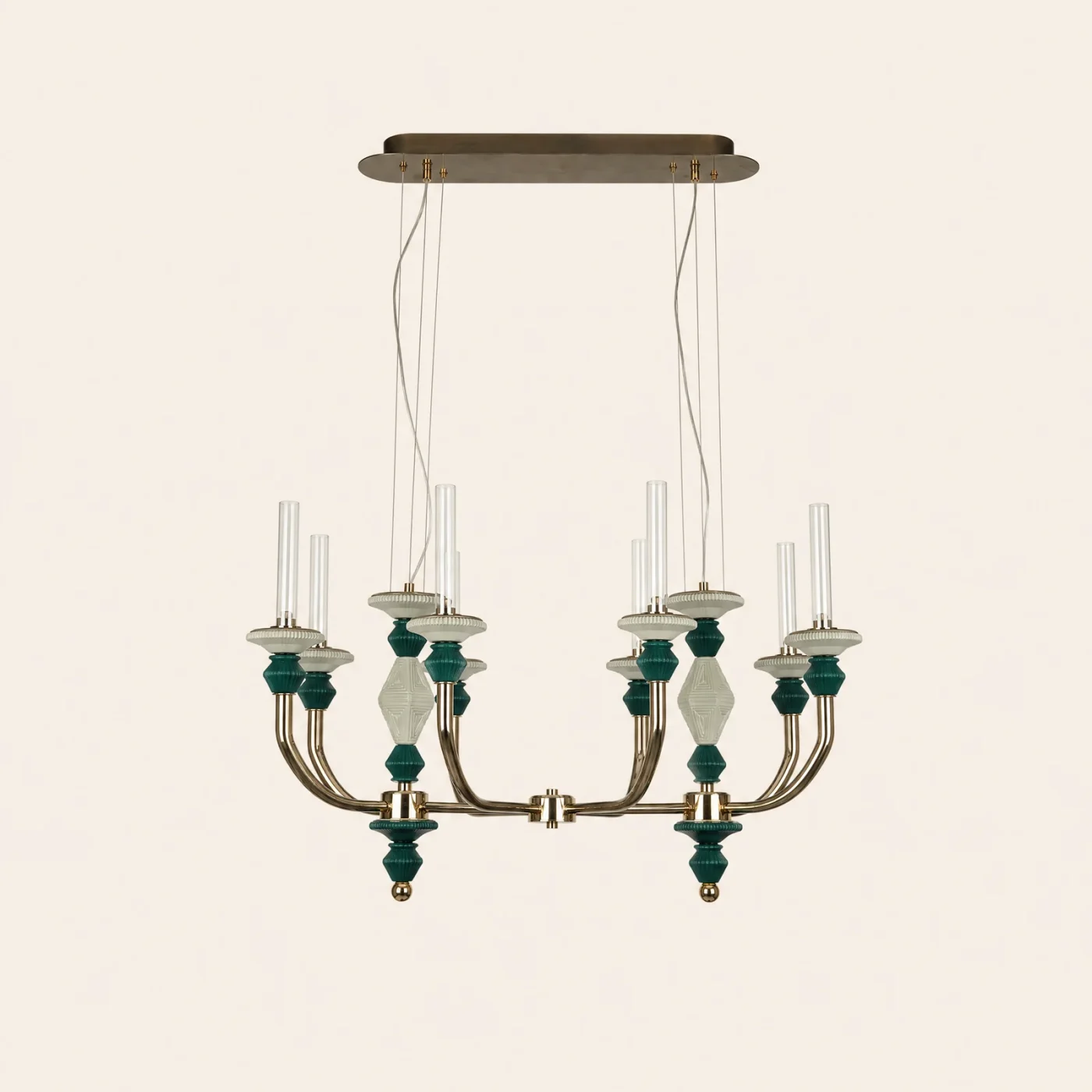 Jade Linear Chandelier