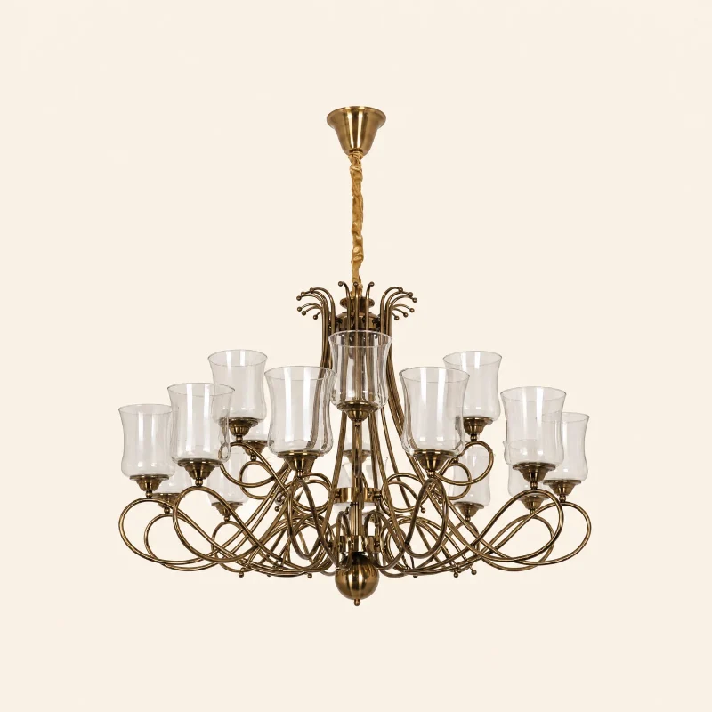 Lucerne Grand Two-Tier Chandelier