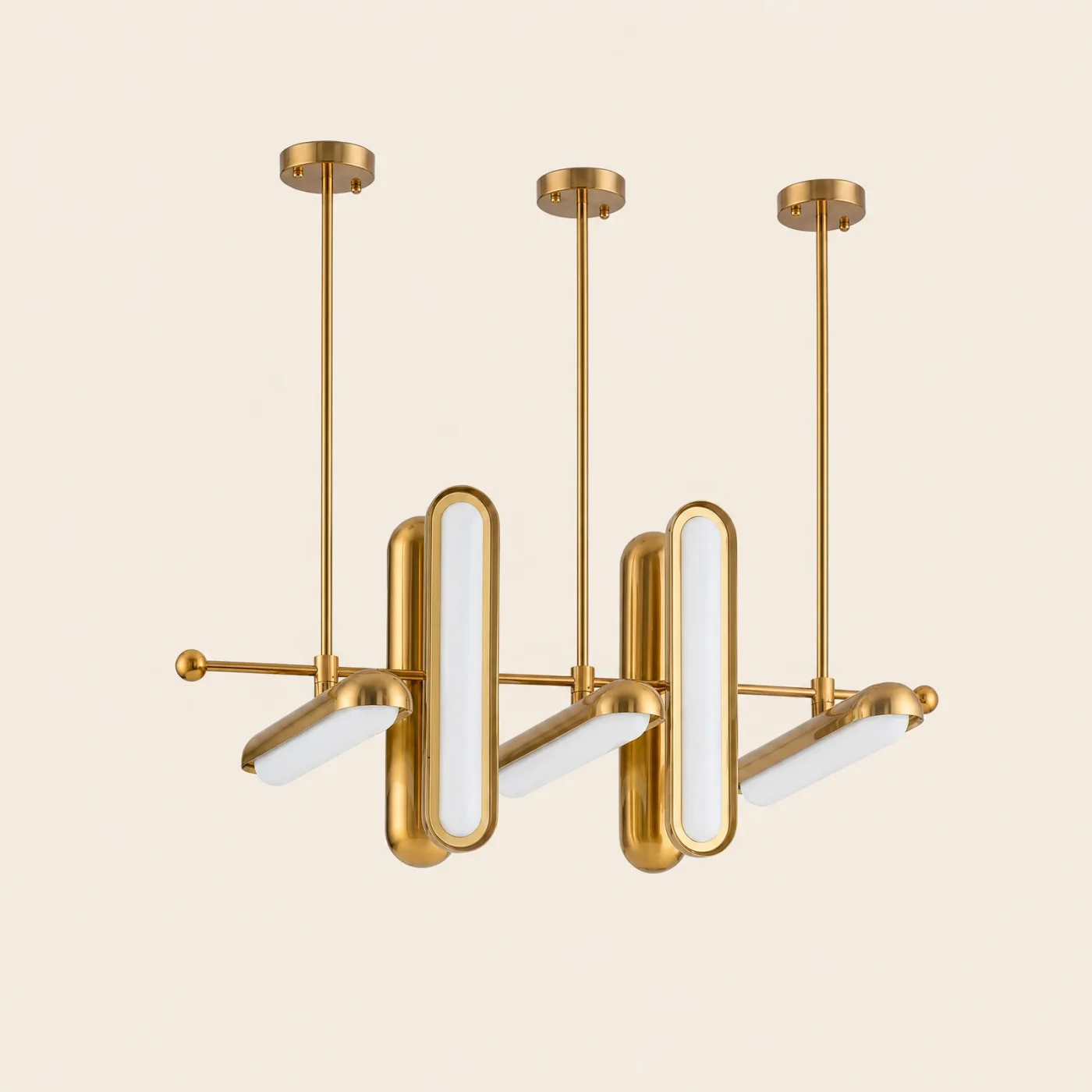 Lumen Oval Linear Chandelier