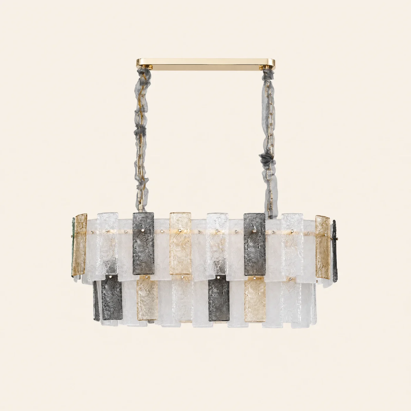 Mosaic Linear Chandelier