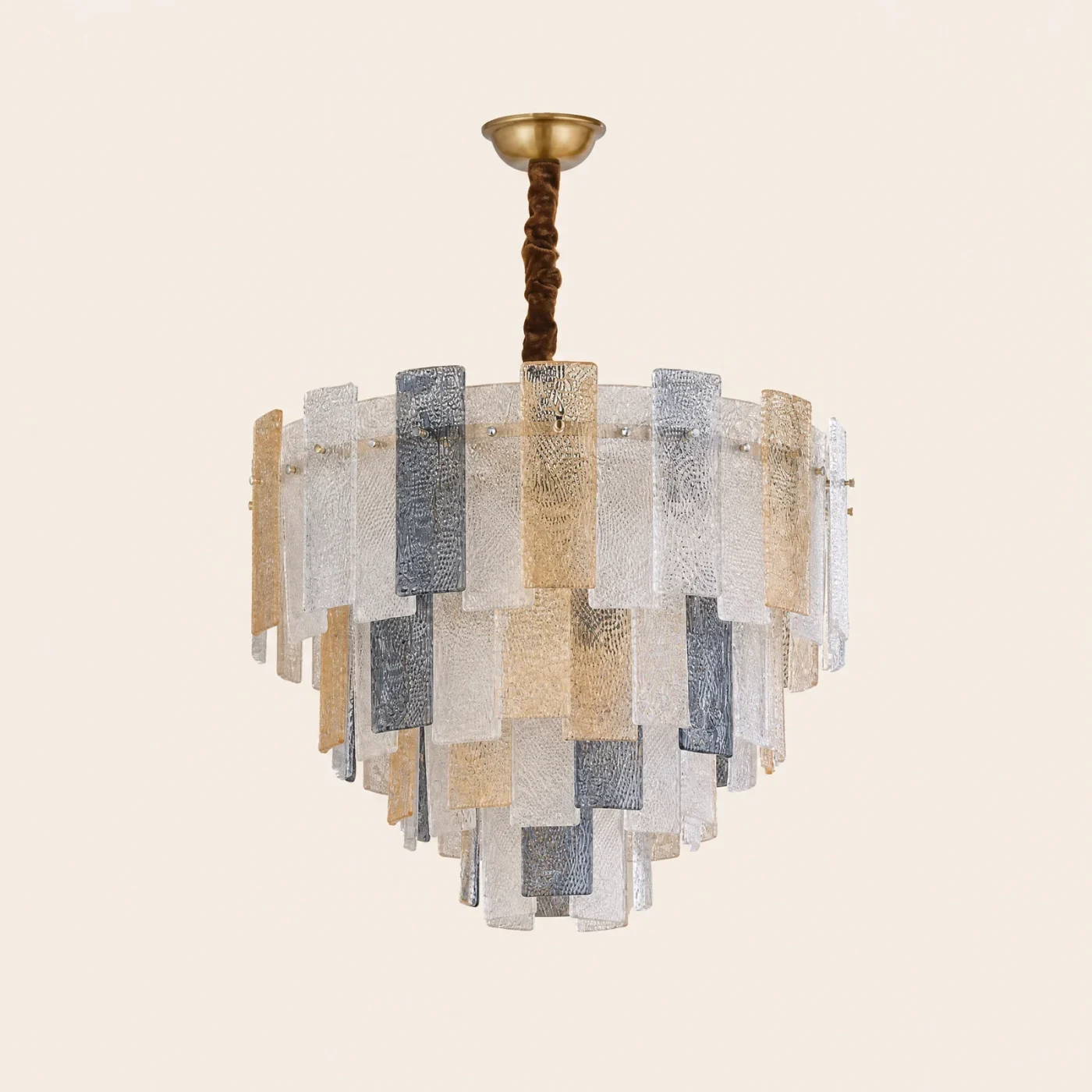 Mosaic Tiered Chandelier