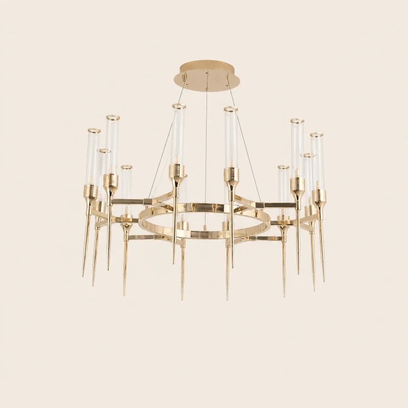 Obelisk Round Chandelier