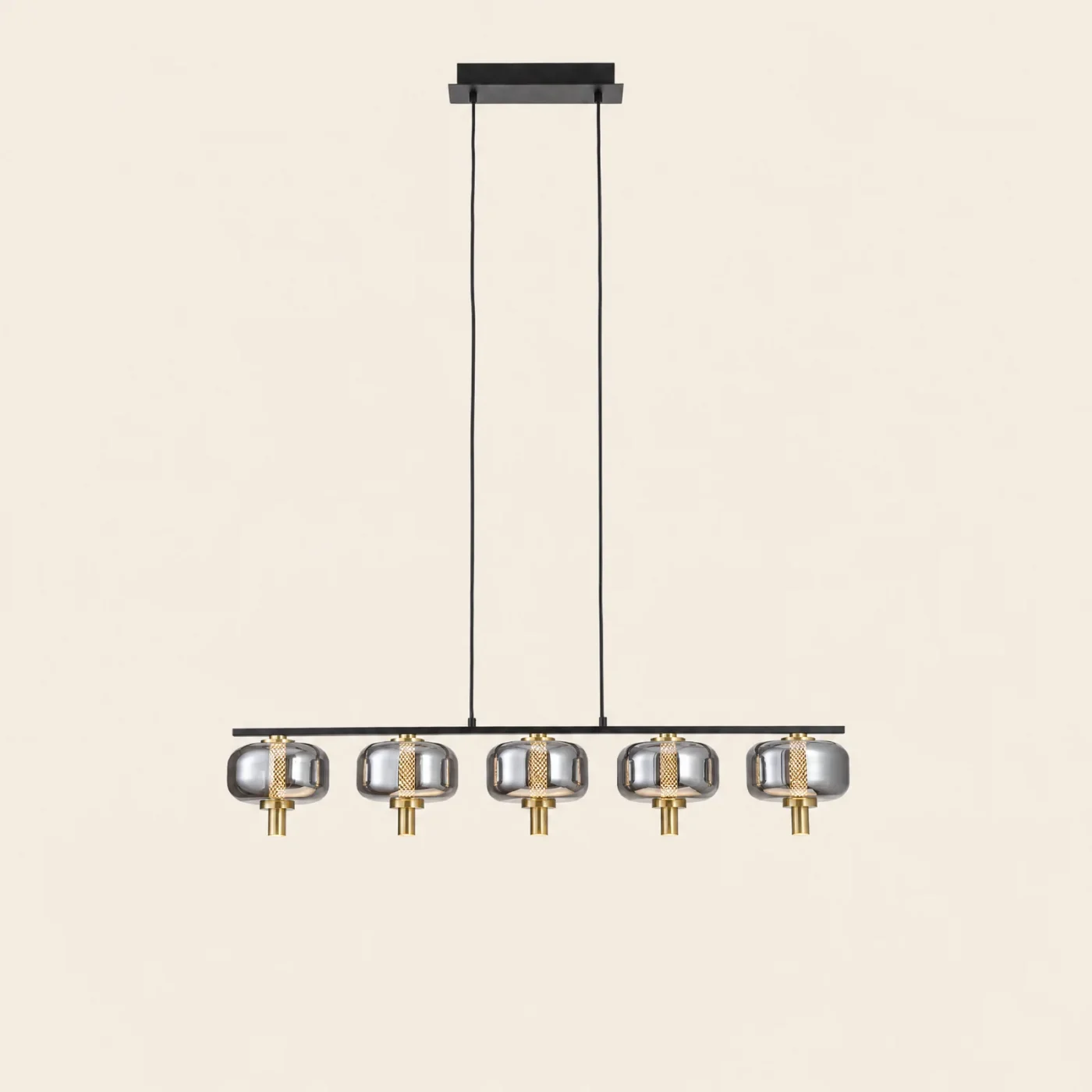 Quintet Globe Linear Chandelier