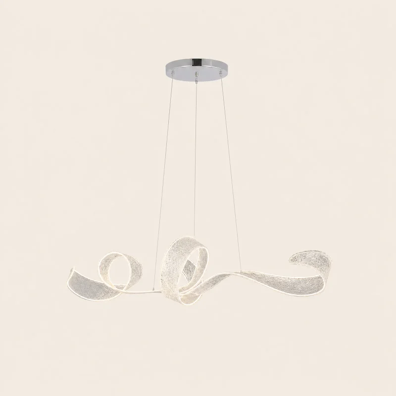 Ribbon Swirl Chandelier