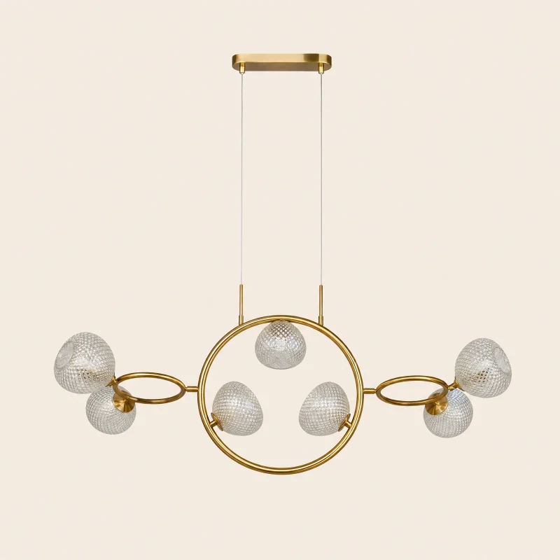 Saturn Ring Linear Chandelier